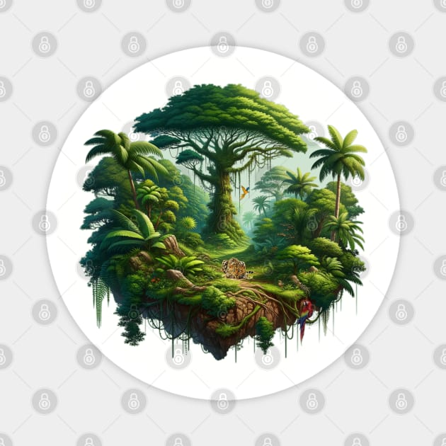 Rainforest Magnet by HolidayBug
